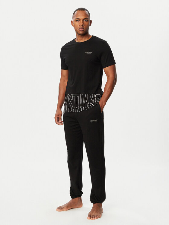 Cristiano Ronaldo CR7 Cristiano Ronaldo CR7 Pijama 8730-4401 Negru Regular Fit