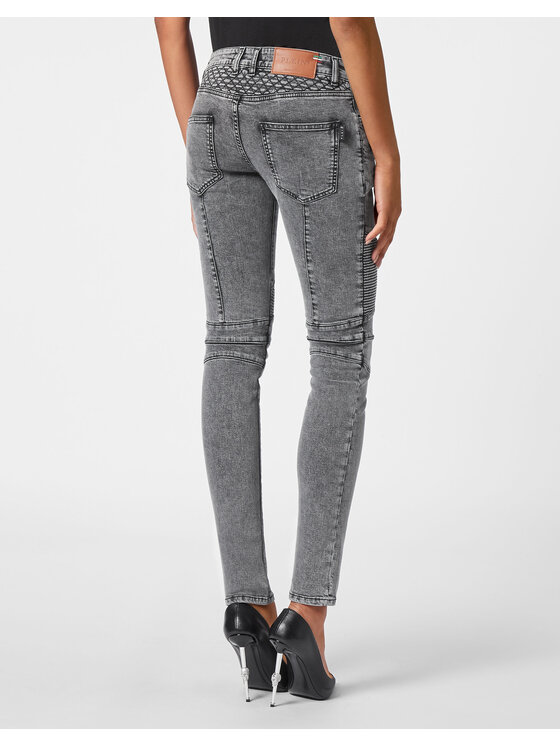 PHILIPP PLEIN PHILIPP PLEIN Jeansy 2081 Niebieski jasny Slim Fit
