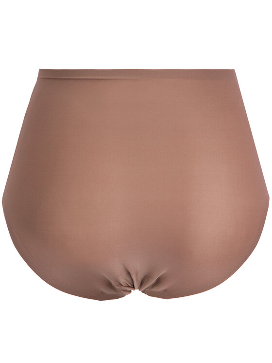 Chantelle Chantelle Klasične spodnje hlačke z visokim pasom Soft Stretch C26470 Rjava
