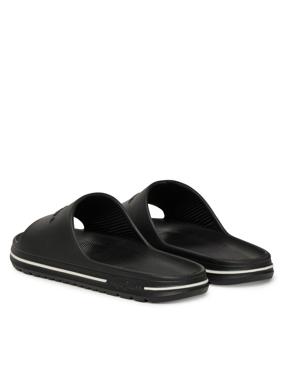 Pepe Jeans Pepe Jeans Şlapi Beach Slide M PMS70159 Negru