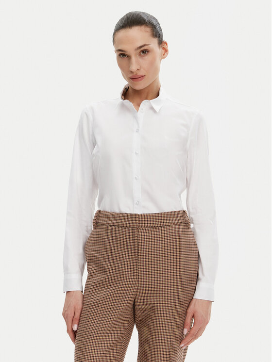 Barbour Barbour Cămașă Derwent LSH1409WH33 Alb Regular Fit
