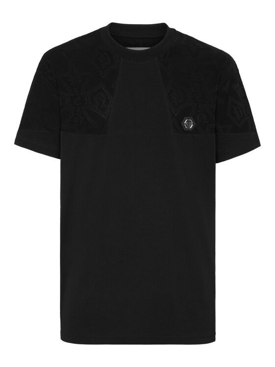 PHILIPP PLEIN PHILIPP PLEIN T-Shirt 26195 Černá Regular Fit