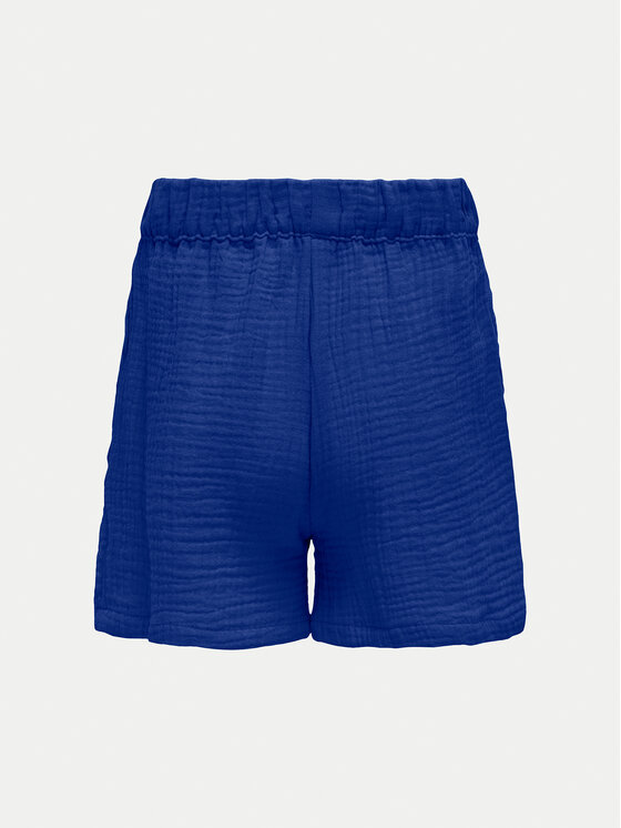 Kids ONLY Kids ONLY Šortky z materiálu Thyra 15293680 Modrá Regular Fit
