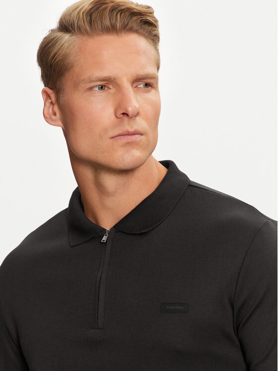 Calvin Klein Calvin Klein Polo K10K113586 Crna Slim Fit