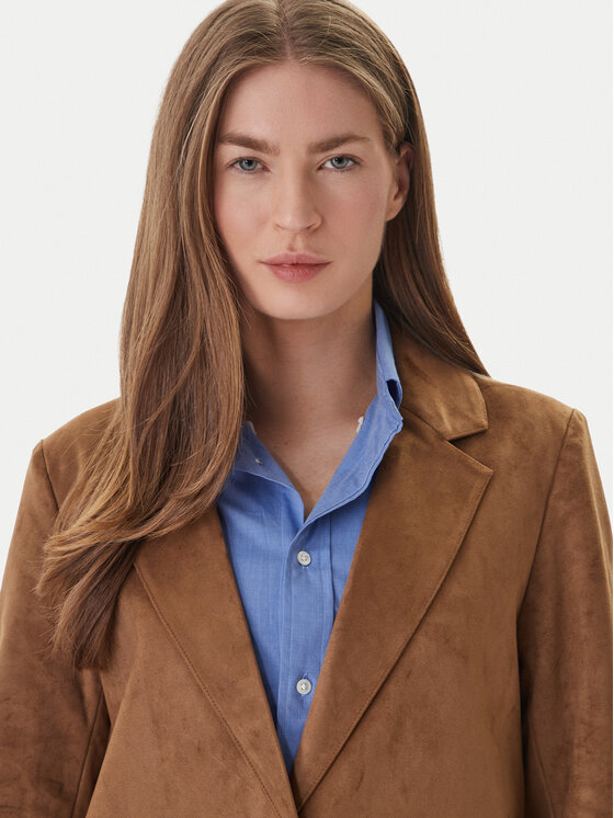 ONLY ONLY Marynarka Tulip 15363774 Brązowy Relaxed Fit