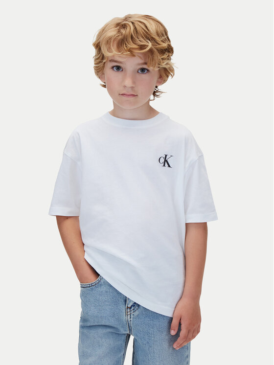 Calvin Klein Calvin Klein Σετ t-shirts LVCKTJI19B Λευκό Regular Fit