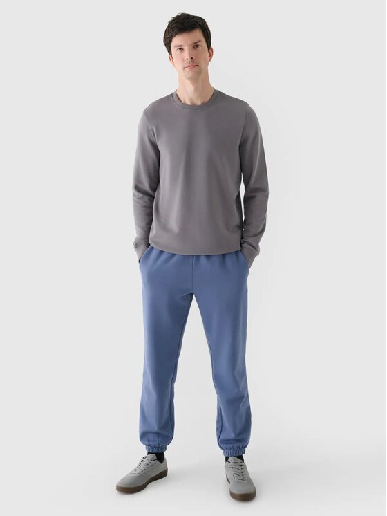 4F 4F Pantaloni da tuta 4FWMM00TTROM1140-32S Blu Regular Fit