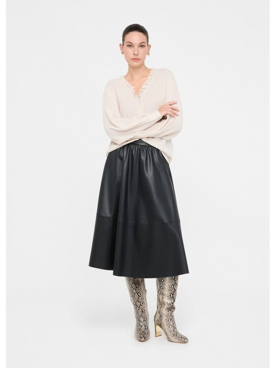 Liu Jo Liu Jo Gonna midi CF5015E062422222 Nero Regular Fit