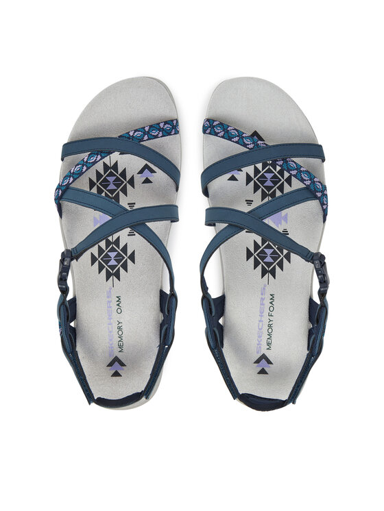 Skechers Skechers Sandały 40955 NVY Granatowy