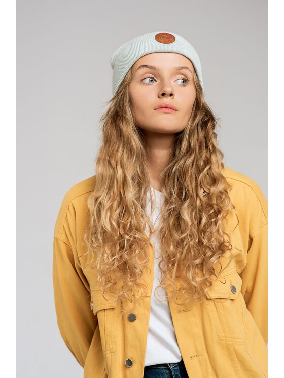 Kabak Kabak Czapka klasyczna beanie Szary