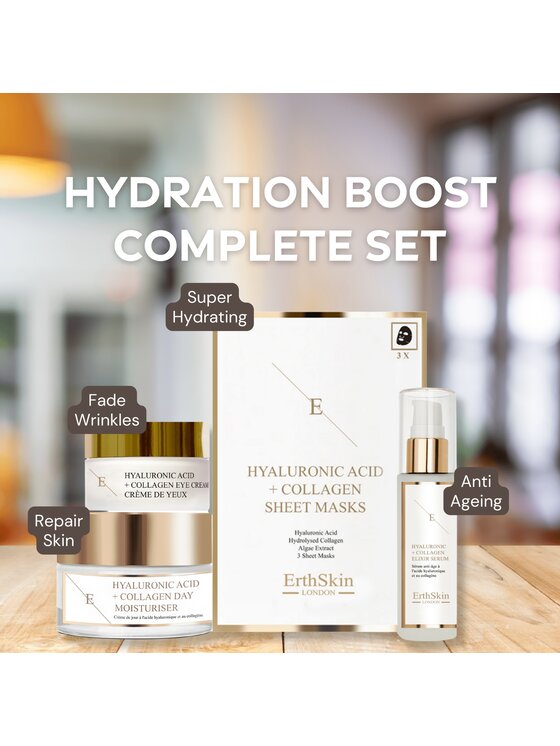 Erthskin London Erthskin London Krem Dzienny + Serum + Maska + Krem pod Oczy Krem na dzień
