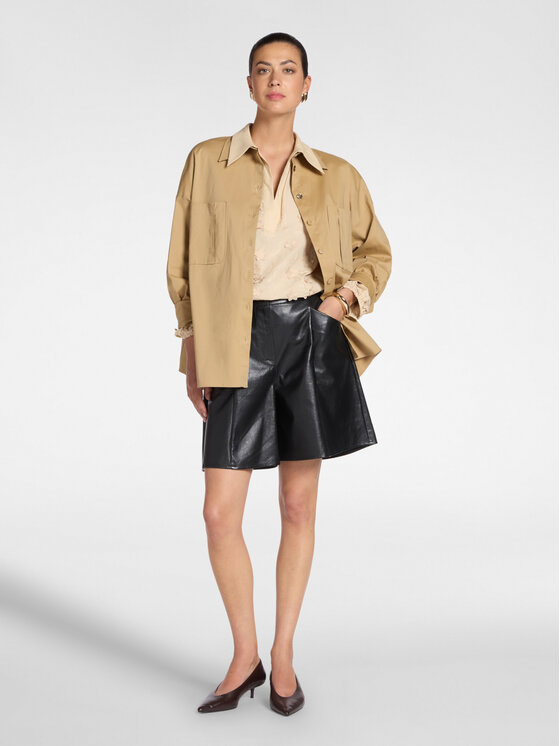 Elena Mirò Elena Mirò Szorty materiałowe P000P300503N033 Czarny A-Line Fit