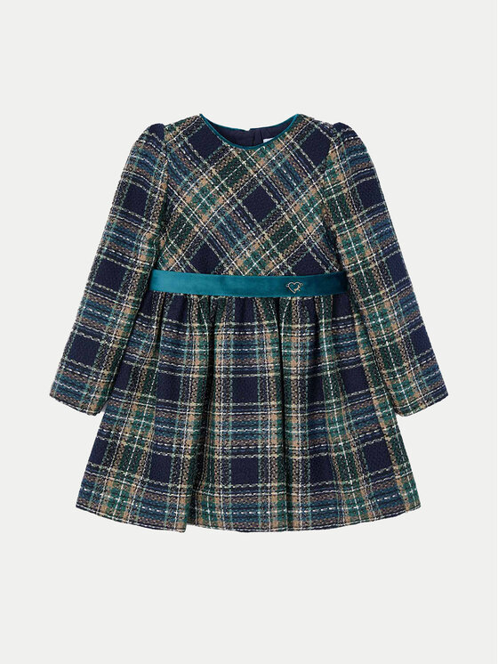 Mayoral Mayoral Elegantes Kleid 4911 Dunkelblau Regular Fit