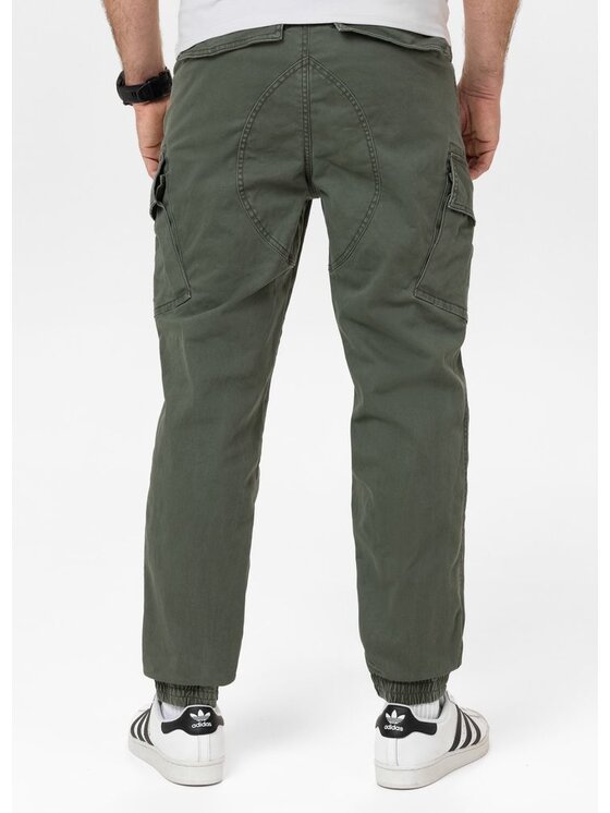 PITBULL PITBULL Joggery SCOTT Zielony Regular Fit