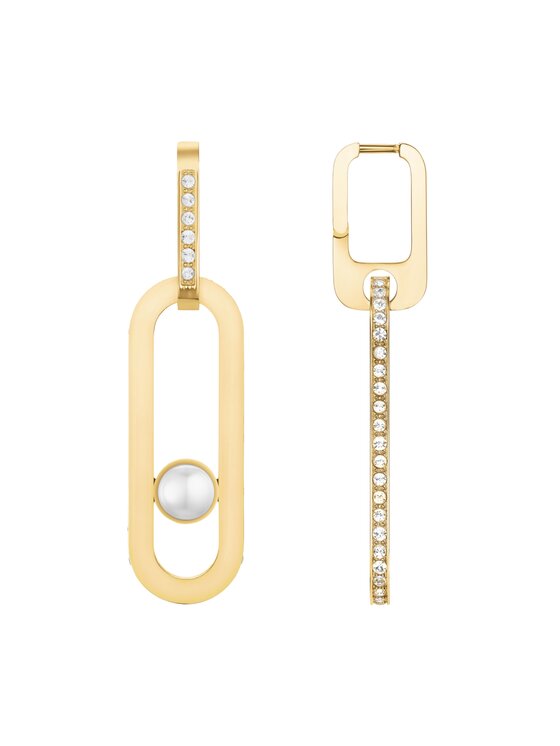 Rosefield Rosefield Kolczyki MODERN PEARL Złoty