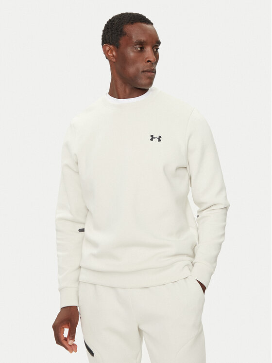 Under Armour Under Armour Felpa UA Unstoppable 1389351 Écru Loose Fit