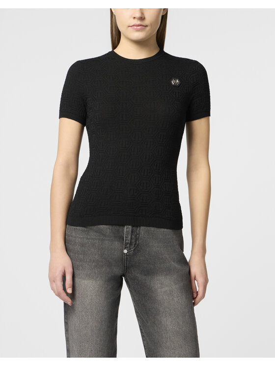 PHILIPP PLEIN PHILIPP PLEIN T-Shirt 30029 Černá