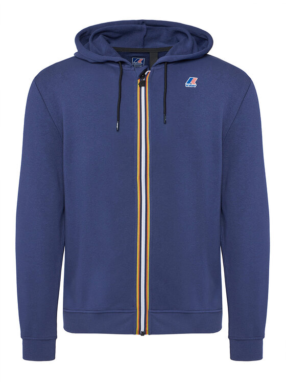 K-Way K-Way Pulóver Arnel K4115ZW Sötétkék Regular Fit