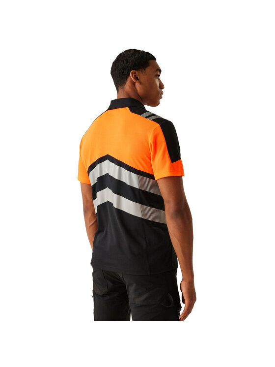Regatta Regatta Polo RG11781 Czarny Over Fit