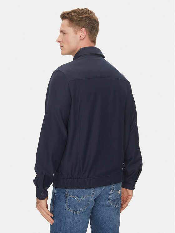 Guess Guess Kurtka przejściowa M5GL38 WHAO2 Granatowy Regular Fit