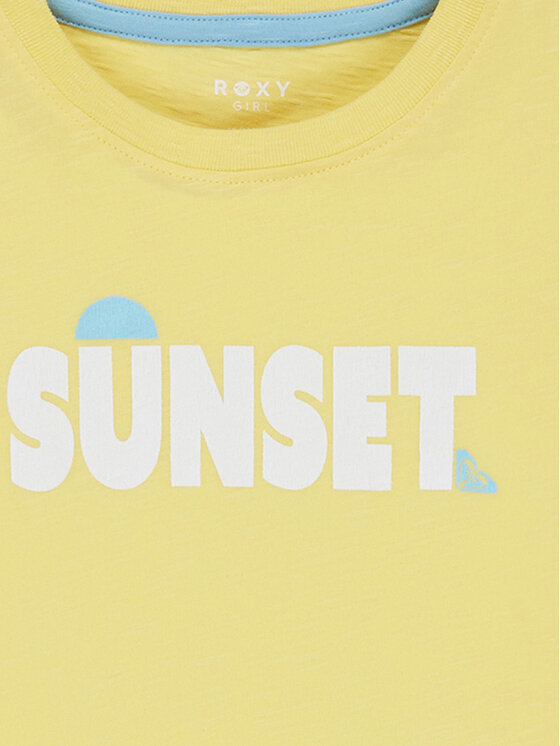 Roxy Roxy Футболка Orchid Art ERGZT04142 Жовтий Regular Fit