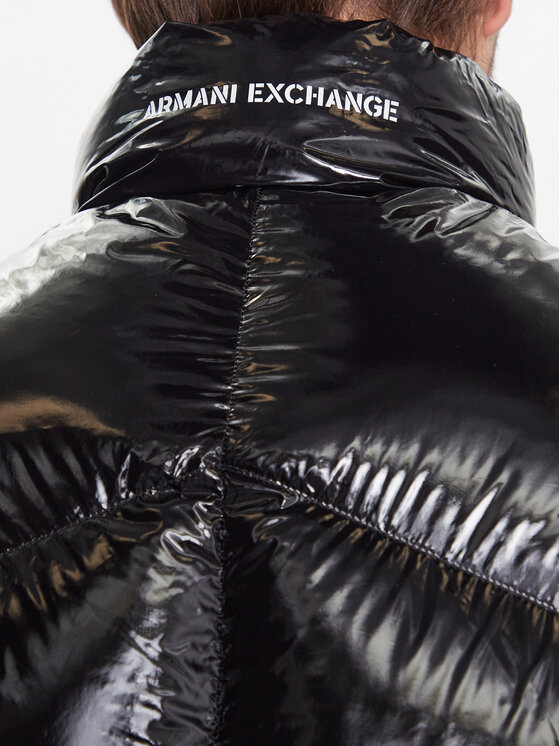 Armani Exchange Armani Exchange Vatovaná bunda 6RZBL3 ZN2RZ 1200 Černá Regular Fit