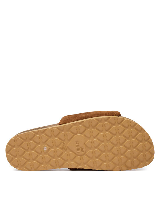 LOVE MOSCHINO LOVE MOSCHINO Šľapky JA28363G0OIG5200 Hnedá