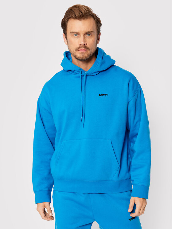 Felpa Seasonal A2635-0004 Blu Relaxed Fit