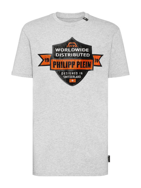 PHILIPP PLEIN PHILIPP PLEIN T-shirt 7029 Beige Regular Fit