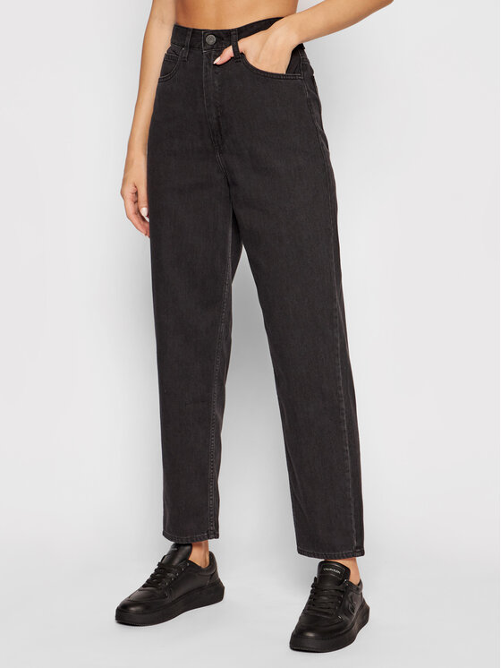 Lee Lee Jeans hlače Stella L31JNECY 112107168 Črna Tapered Fit