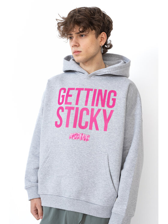 Mercur Mercur Bluza Bubblegum Szary Comfort Fit