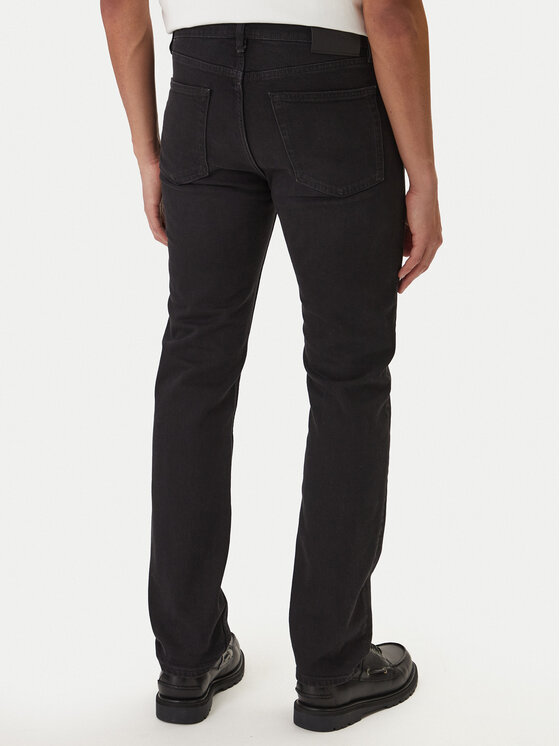 Calvin Klein Calvin Klein Blugi LV04RF938G Negru Straight Fit
