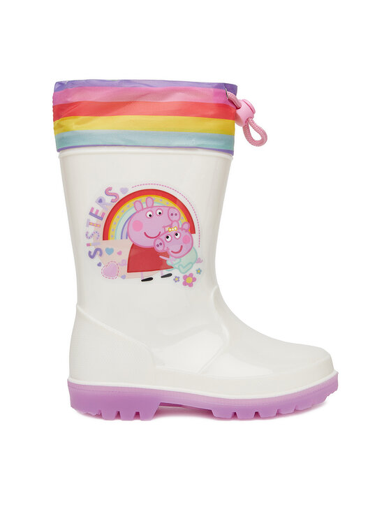 Peppa Pig Cizme de cauciuc CEO-NJ-AW26-302PP Alb