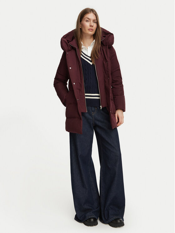 LAUREN RALPH LAUREN LAUREN RALPH LAUREN Μπουφάν πουπουλένιο 297962420004 Μπορντό Oversize