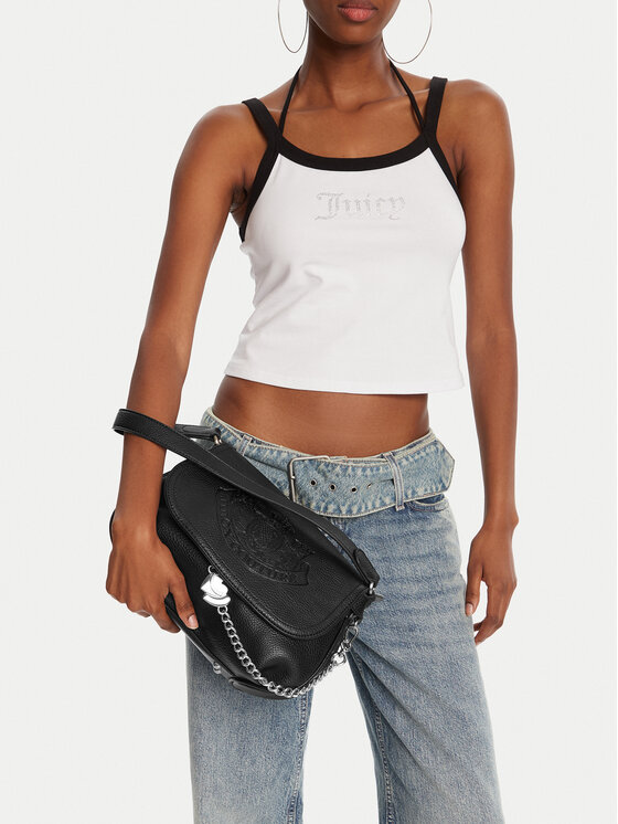 Juicy Couture Juicy Couture Torbica CEO-BIJXT8993WVP Crna