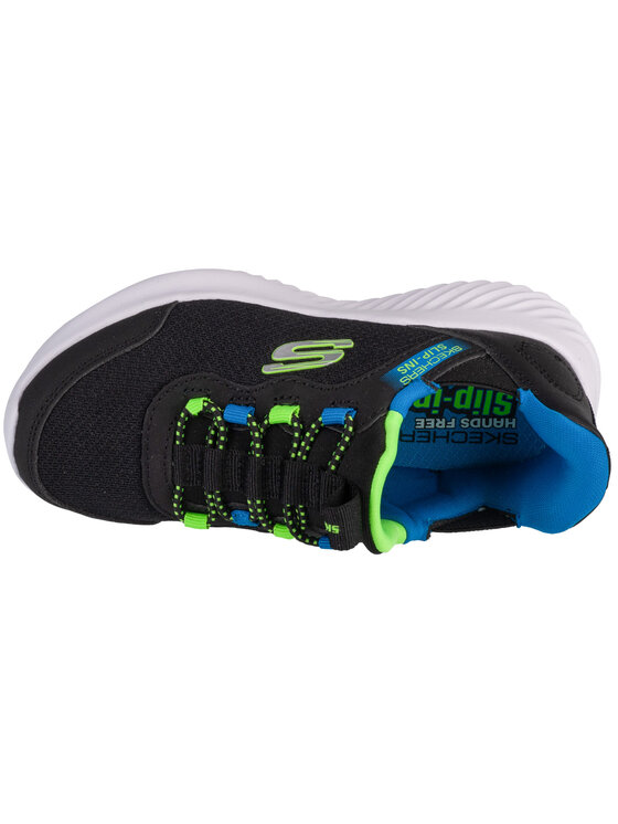 Skechers Skechers Sneakersy Slip-Ins: Bounder - Brisk-Burst Czarny
