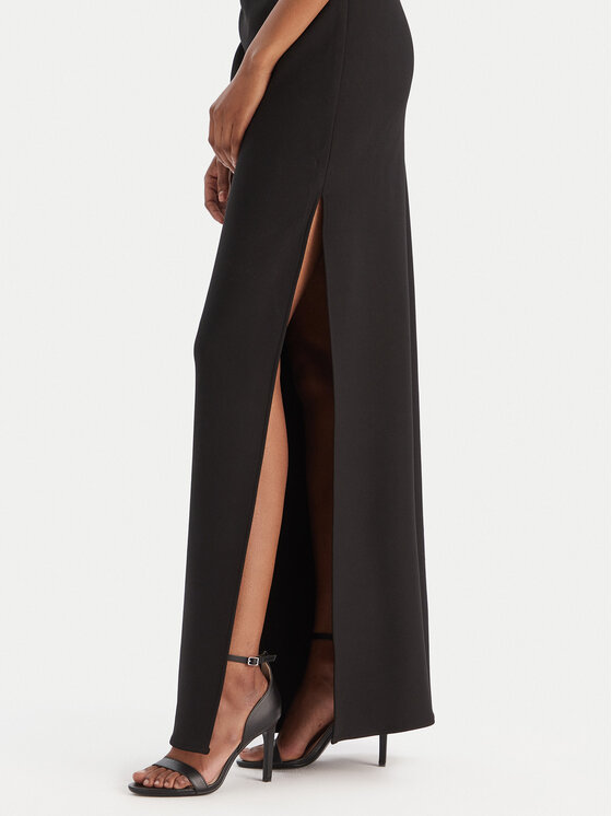 Eleh Eleh Večerní šaty EFW250216 Černá Regular Fit