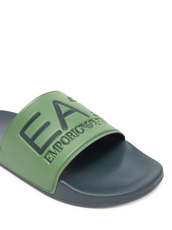 EA7 Emporio Armani EA7 Emporio Armani Klapki 7X000108 AF15118 M8132 Zielony