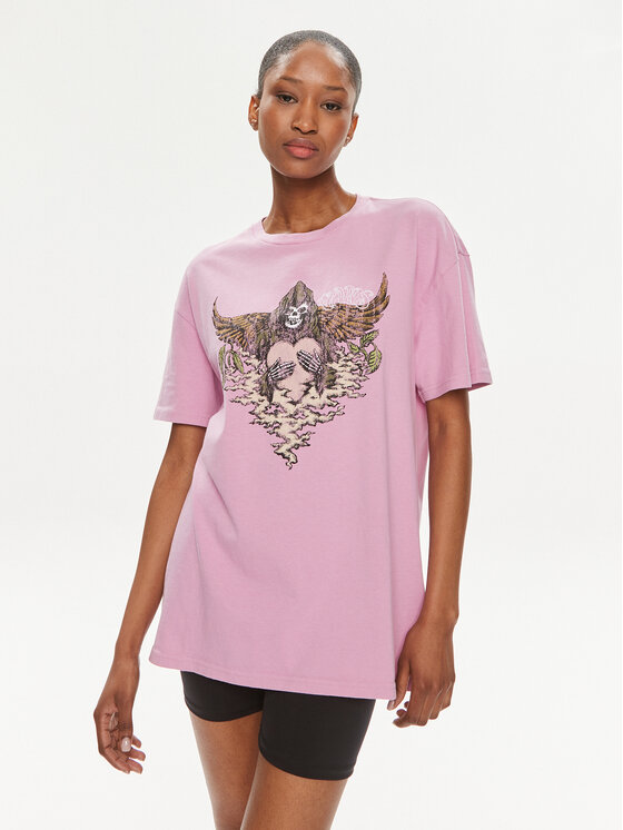 Vans T Shirt Scorn Oversized VN000H05 Grun Regular Fit Modivo