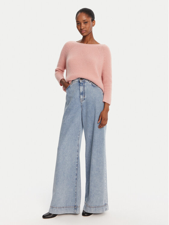 Weekend Max Mara Weekend Max Mara Džemper Xeno 2525366102 Ružičasta Relaxed Fit
