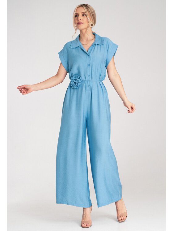 FIGL FIGL Ολόσωμη φόρμα M1177 Μπλε Regular Fit