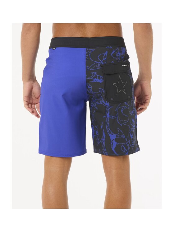 Rip Curl Rip Curl Szorty kąpielowe Mirage Burner Raw Energy Niebieski Regular Fit