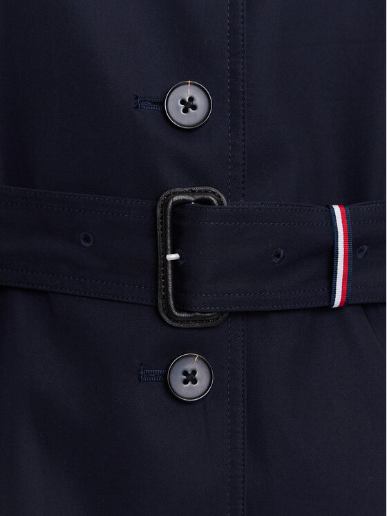 Tommy Hilfiger Tommy Hilfiger Viharkabát Heritage Single WW0WW24966 Sötétkék Regular Fit