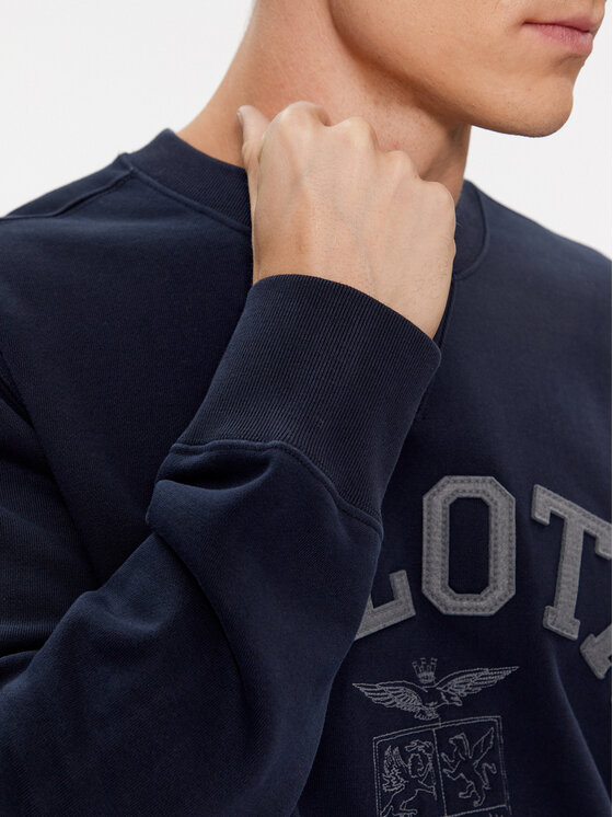Aeronautica Militare Aeronautica Militare Sweatshirt 232FE1817F518 Dunkelblau Comfort Fit