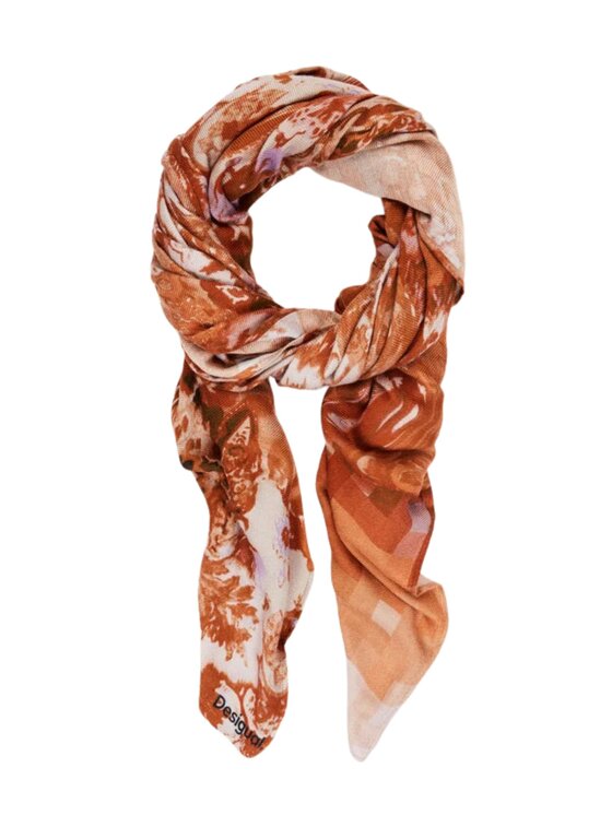 Desigual Desigual Foulard FOU_CORDUROY Arancione