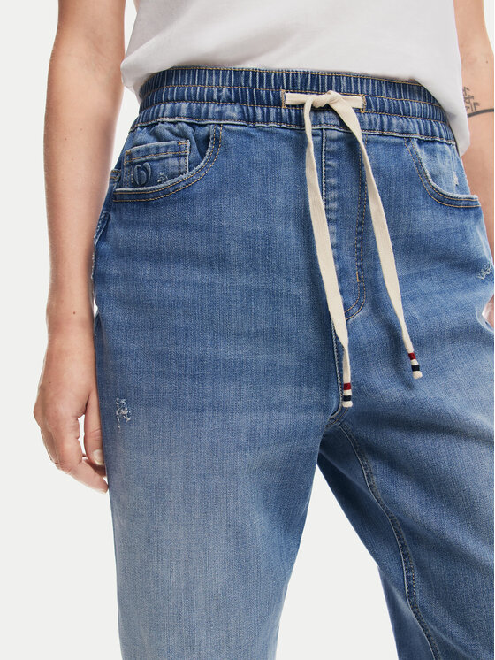 Desigual Desigual Дънки Caliope 24WWDD83 Син Regular Fit