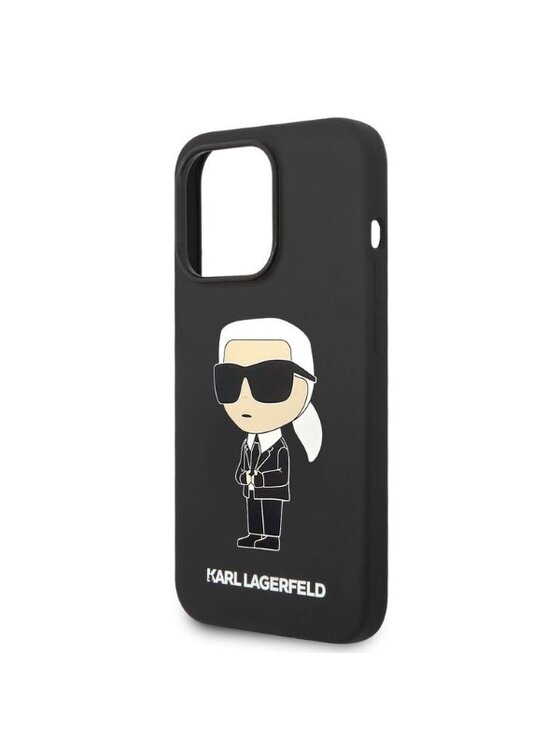 KARL LAGERFELD KARL LAGERFELD Etui na telefon Ikonik Czarny