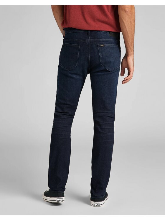 Lee Lee Jeansy RIDER Niebieski Slim Fit