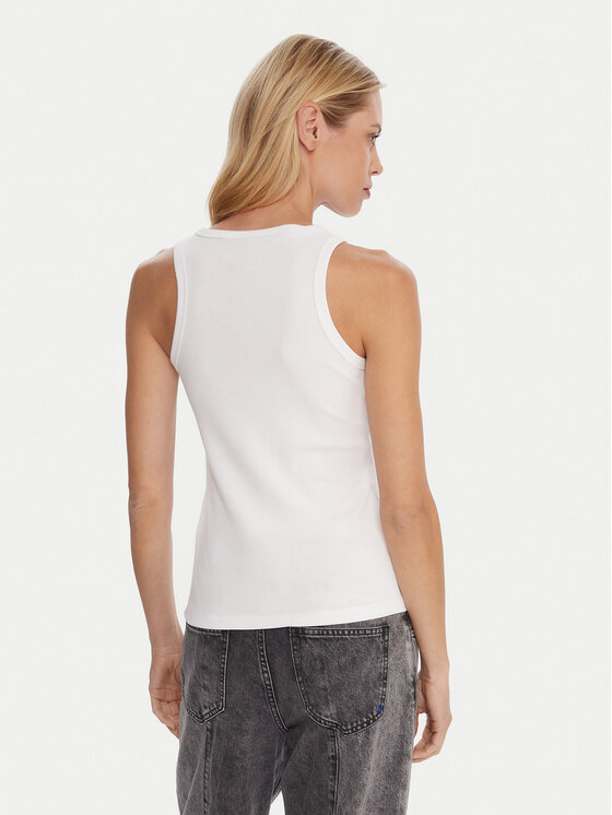 Kappa Kappa Set de topuri﻿ Logo Myrta 38277KW Alb Regular Fit