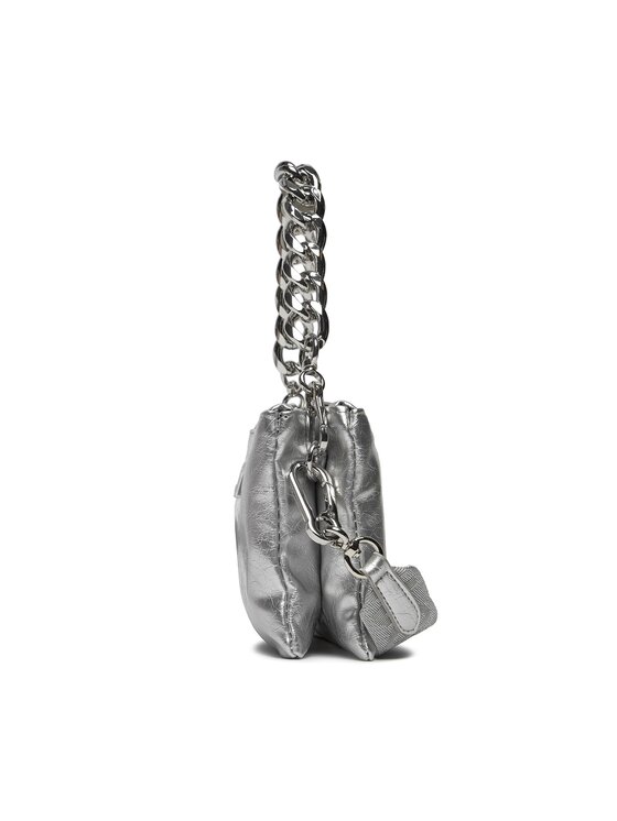Steve Madden Steve Madden Ročna torba Bnicco SM13001162-SIL Srebrna